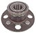 Cubo Roda Traseiro - Civic 1.7 16v 2001 a 2006 - C/ABS - 4 Furos - Imagem 1