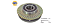 Cubo Roda Traseiro - Alfa Romeo 155 2.0 1995 a 1998 - C/ABS - 4 Furos - Imagem 2