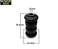 Bucha Suspensão Traseira Braço Parte Traseira - Chevy 500 1.6 8v 1983 a 1995 - Imagem 3