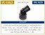 Flange Plástico Agua Radiador Superior - Golf A4 1.8 20v - Turbo 1999 a 2006 - Imagem 1