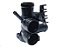 Flange Plástica Camara Cavalete Dagua Sensor Temperatura - Golf 1.8 8v - Importadoc 1995 a 1998 - Imagem 1