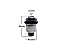 Bucha Quadro Motor Dianteiro - Livina 1.6/1.8 16v 2009 a 2014 - 41mm - Imagem 2