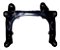 Quadro Agregado Motor Dianteiro - Furo 10mm - Antigo Gol 1987 a 1996 - Imagem 1