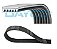 Correia - GIR/ALT/BA/ACD - Fiesta 1.0 8v Supercharger 2003 a 2014 - D6PK2135 - Imagem 1