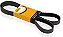 Correia - ALT-C/DH e C/ACD - Hilux RAV4 1.8/ VVTi 2000 a 2005 - 6PK1891 - Imagem 1