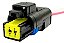 Chicote Sensor Temperatura - 2 Pinos - Palio 1.0/1.3/1.4/1.5/1.6 8v/16v 1996 a 2017 - Imagem 1