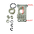 Kit Reparo Alavanca Câmbio - Strada 1.0/1.3/1.5/1.6 8v16v 1996 a 2003 - Corpo Baixo - Ré para Tras* - Imagem 2