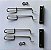 Kit Trava Pastilha Freio Traseiro - Peugeot 206 1.6 16v 2005 a 2008 - Freio a Disco - Imagem 2