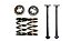 Kit Reparo Sapata Freio Traseiro 1 Roda - S10 2.2/2.4/2.5 8v - 2.8/4.3 12v 1995 a 2011 - Imagem 1