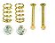 Kit Reparo Patim Freio Traseiro Central 31mm - Escort - Imagem 1