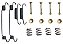 Kit Reparo Mola Patim Freio Traseiro - Ecosport 1.0/1.6 8v - 2.0 16v 2003 a 2012 - Imagem 1