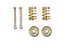 Kit Reparo Freio Patim Traseiro Central - 1 Roda 39mm - Marajo 1.4/1.6 8v 1980 a 1990 - Imagem 1