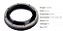 Retentor Roda Traseira Eixo - Dana 44/60 - D10 3.9 8v 1984 a 1994 - Imagem 1