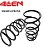 Par Mola Suspensão Dianteira - Corsa 1.0/1.4 8v - Sedan / Hatch após 2002... - Imagem 1