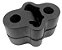 Coxim Escapamento Traseiro - Sandero 1.0 12v - 1.0/1.6 8v/16v após 2007... - Imagem 1