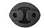 Coxim Escapamento Intermediário - Escort 1.6 8v 2000 a 2003 - Imagem 1
