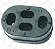 Coxim Escapamento - Central - Escort 1.6 8v - CHT 1983 a 1994 - Imagem 1