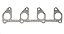 Junta Coletor Escapamento ao Cabeçote - Celta 1.0/1.4 8v 02/2000 a 04/2015 - Imagem 1