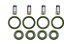 Kit Reparos Filtros Bico Injetor Multi Point - Fox 1.0/1.6 8v - 1.0 16v após 2003... - Imagem 1