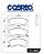 Pastilha Freio Dianteiro - L200 2.5 8v - 4WD 1992 a 2000 - C/Alarme - Imagem 1