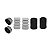2 Kit Amortecedor Dianteiro - Uno Mille 1.0/1.3 8v 1992 a 2013 - S/Rolamento - Imagem 1