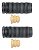 2 Kit Amortecedor Dianteiro - Jetta 2.0 16v - 2.5 20v 2005 a 2010 - Batente / Coifa  Haste 55mm - Imagem 1