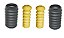 2 Kit Amortecedor Traseiro - Quantum 1.8/2.0 8v AP  1984 a 2006 - Batente / Coifa - Imagem 1