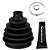 Kit Coifa Homocinética Roda - Focus 1.6 16v - 2.0 16v 1999 a 2012 - Imagem 1