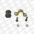 Kit Bucha Barra Estabilizadora Dianteira LD - Gol G7 1.0 12v - 1.6 8v após 2016... - 17/18mm - Imagem 1