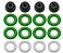 Kit Reparo Filtros para Bico Injetor - Magnetti Marelli Ponta Fechada - Tempra 2.0 16v - MPi 1993 a 1994 - Imagem 1