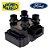 Bobina Ignição - 3 Pinos - Courier 1.4 16v - Zetec 1997 a 1999 - Imagem 1