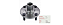 Cubo Roda Dianteiro - Fusion 2.3 16v 2006 a 2009 - S/ABS - Estrias 28 - 5 Furos - Imagem 2