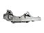 Suporte Compreensor Bomba Hidraulica e Alternador Spacefox 2006 a 2010 - Imagem 3