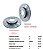 Par Disco Freio Dianteiro - 256mm x 20mm - Ventilado Gol 1.0 16v Turbo - 2.0 GTi 2000 a 2007 - Imagem 1