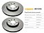 Par Disco Freio Dianteiro - Fiat 500 / Cinquecento 1.4 16v 2008 a 2013 - Imagem 1