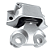 Coxim Motor Dianteiro LE - Cronos 1.3 8v - 1.8 16v após 2017... - Imagem 4