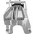 Coxim Motor Dianteiro LD - Civic / New Civic 2.0 16v 2017 a 2021 - 2 Furos - Imagem 2