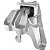 Coxim Motor Dianteiro LD - Civic / New Civic 2.0 16v 2017 a 2021 - 2 Furos - Imagem 1