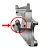 Suporte Compressor Ar e Direção Hidraulica - Spacefox 1.0/1.6 2006 a 2014 - Com ACD* - Imagem 8