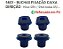 Kit 4 Bucha Fixação Caixa Direção - Hilux SW4 após 2005... - Imagem 2