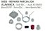 Kit Parcial da Alavanca Câmbio - A3 1999 a 2005 - Imagem 1