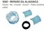 Kit Reparo Alavanca Câmbio - Sistema Varão - Courier 1.4 16v 1997 a 1998 - Imagem 2