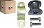 Kit Barra Estabilizadora Dianteira - Escort Zetec 1.6 8v 1997 a 2003 - 15mm - Imagem 1