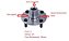 Cubo Roda - Dianteiro - Escort Hobby 1.0/1.6 8v 1992 a 1996 - Imagem 1