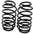 Par Mola Suspensão Traseira - Corsa Sedan 1.0/1.4/1.8 8v 2002 a 2012 - Imagem 1