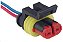 Chicote Interruptor Re 2 Pinos Femea - Strada 1,0/1,3/1,6 8v/16v - Imagem 1