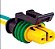 Chicote Interruptor Re 2 Pinos Femea - Palio 1.0/1.6 8v/16v - Imagem 1