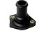 Flange Plástica Camara Agua Motor ao Cabeçote - Ibiza 1.8 8v Ap 1995 a 1998 - Imagem 1
