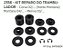 Kit Reparo do Trambulador - Meriva 1.4 1.8 8v após 2002... - Imagem 1