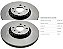 Par Disco Freio Dianteiro - Alfa Romeo 155 2.0 16v - 2.5 12v 1992 a 1997 - Imagem 3